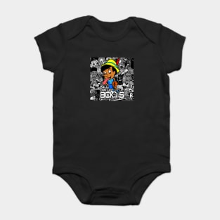 Bckts Cltr Basketball Baby Bodysuit